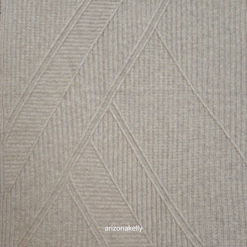 NWOT Aspen Merino Cashmere Scarf Ivory Knit